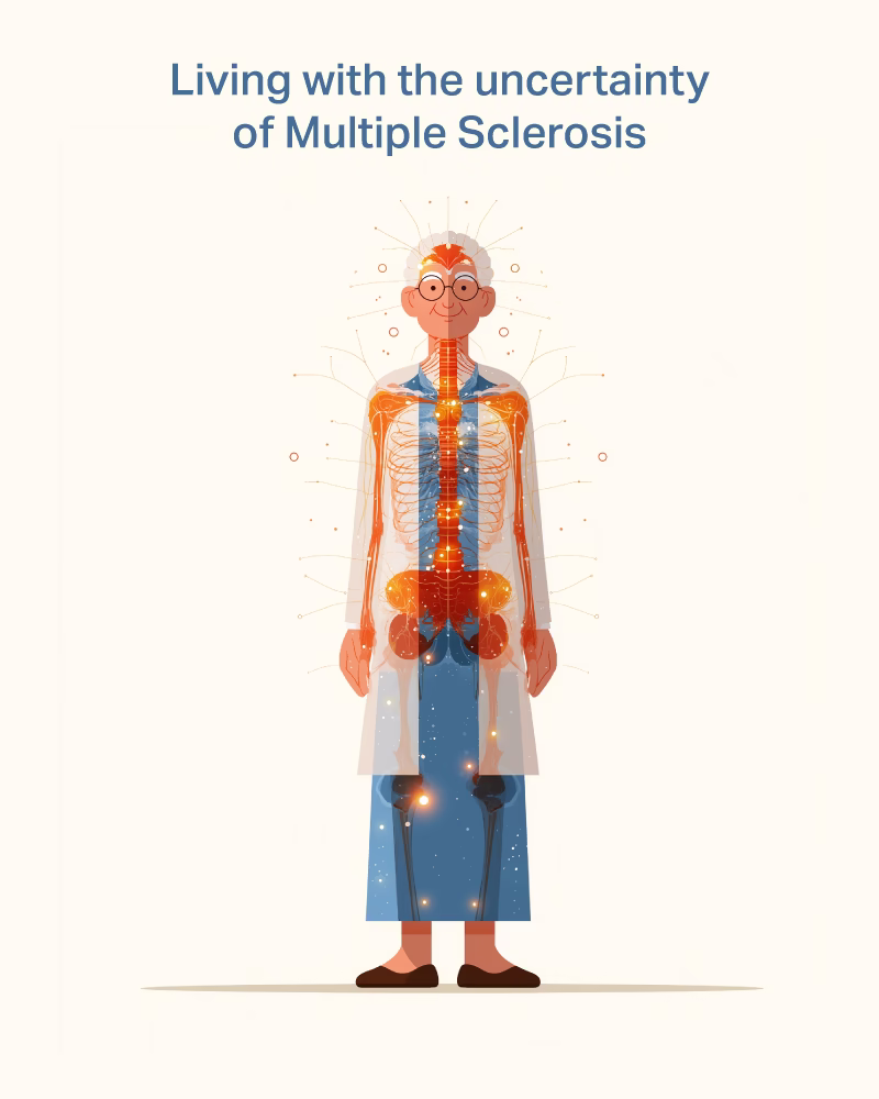 Multiple sclerosis, uncertainty, and how gentle light can support you