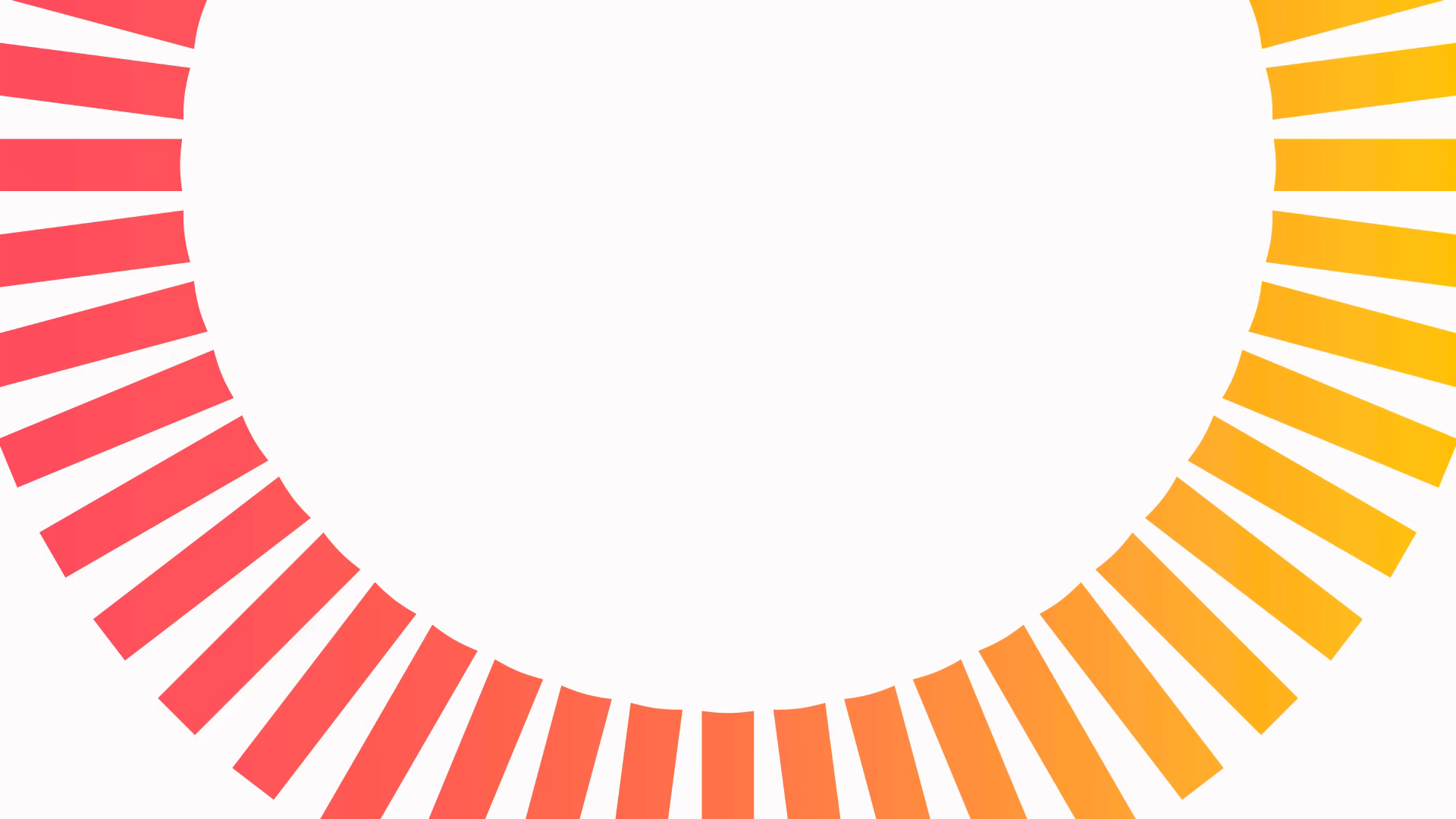 Logo Icon showing wheel with warm colours